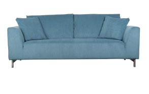 Sofa Dragon 3-Seater Rib Blue