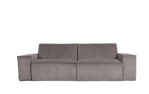 Sofa James 2-Seater Rib Grey Web