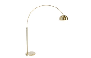 Floor Lamp Metal Bow Brass