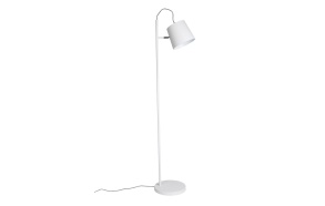 Floor Lamp Buckle Head White