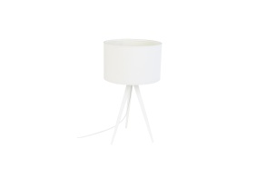 Table Lamp Tripod White