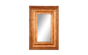 36"H MDF Framed Mirror, Handmade in India