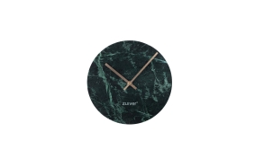 Clock Marble Time Green