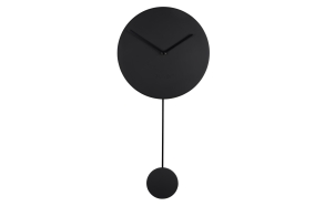 Clock Minimal Black