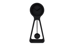 Clock Pendulum Time All Black