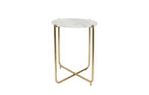Side Table Timpa Marble White