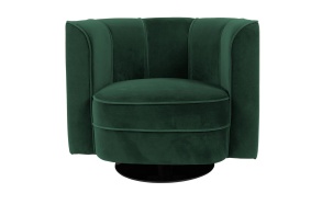 Lounge Chair Flower, green