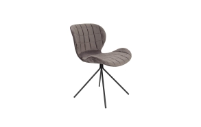 Chair Omg Velvet Grey