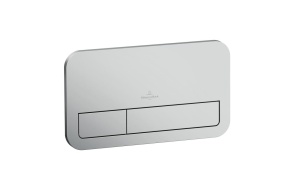 flush plate ViConnect E200 Villeroy&Boch, mat chrome