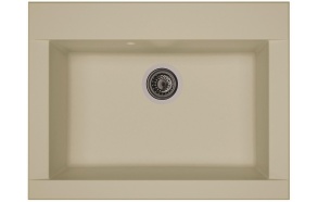 composite kitchen sink Zonda Beige, siphon included