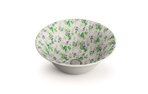 ceramic worktop basin New Nordic, pattern Amazona