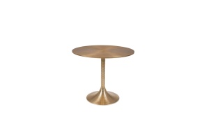 Hypnotising Round Dining Table Gold