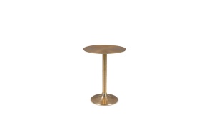 Hypnotising Round Side Table Gold