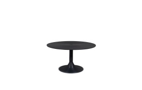 Hypnotising Round Coffee Table Black