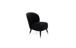 Well Dressed Cocktail Chair Black