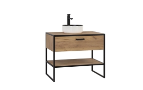 cabinet Manhattan 90 cm, without sink (in 2 boxes)