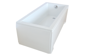 bathtub 150x70 cm "MODENA", incl long side panel