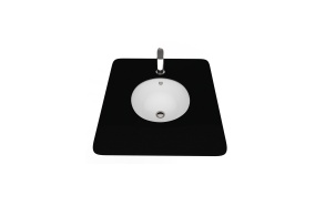 Mare undercounter basin 38x38 (44x44) cm, white