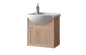 cabinet under washbasin Piano, oak, basin not included