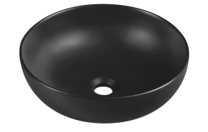 Rondane ceramic washbasin, diameter 40 cm, top counter