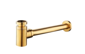 Cadans siphon, brushed brass, 1 1/4´´x32 mm