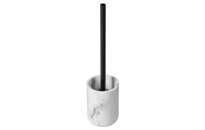 BIANCO Freestanding Toilet Brush/Holder, white