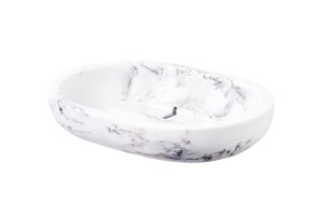 BIANCO Freestanding Soap Dish, white