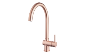 kitchen mixer Caral, brushed copper, PVD