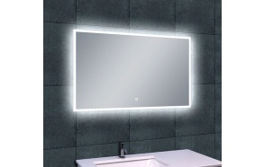 Rectangular LED mirror Quatro 1000x600, antifog