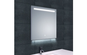 Ambi One dimmable Led steam-free mirror 600x600