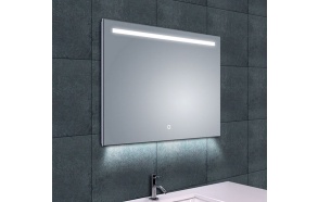 Ambi One dimmable Led steam-free mirror 800x600