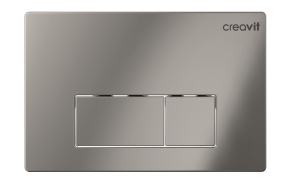 Creavit Arc flush plate, bright chrome