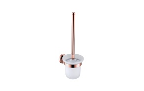 toilet brush Cherry, brushed rose gold