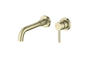 süvistatav valamusegisti Cherry, harjatud kuld