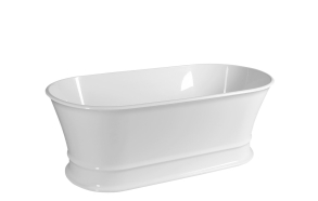 DELONIX Cast Marble Freestanding Bath 170x84x61,5cm, White