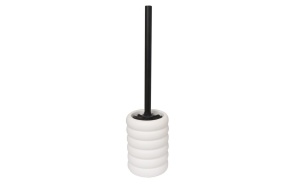 toilet brush w holder Sarah, white