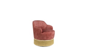 Fringe Me Up Lounge Chair Old Pink