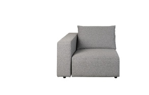 Õuediivani element Breeze Left Grey
