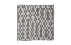 Bath mat 60x60 cm Trellis, Grey