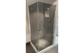 Shower enclosure SIMONA , grey glass