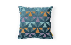 Start The Fireworks Pillow Blue