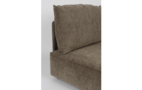Sofa Element Hunter 1,5-Seater With Back Moss