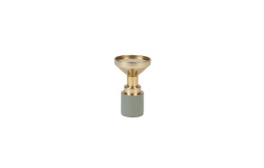 Candle Holder Glam Green S