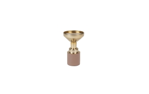 Candle Holder Glam Pink S