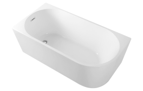 TIBERA L Freestanding Bath 150x75 cm, white
