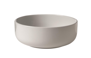 Countertop round washbasin C2 46x17 cm, white Tech (antibacterial surface)