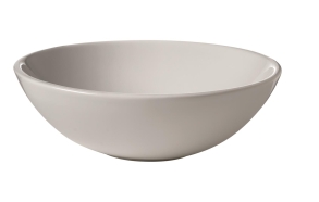 Countertop round washbasin C2 46x15 cm, white Tech (antibacterial surface)