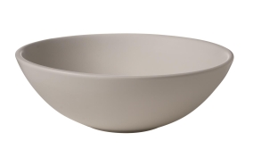 Countertop round washbasin C2 46x15 cm, white mat