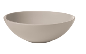 Countertop round washbasin C2 46x15 cm, grey mat