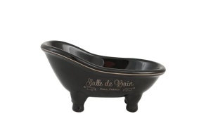 soap dish SALLE black